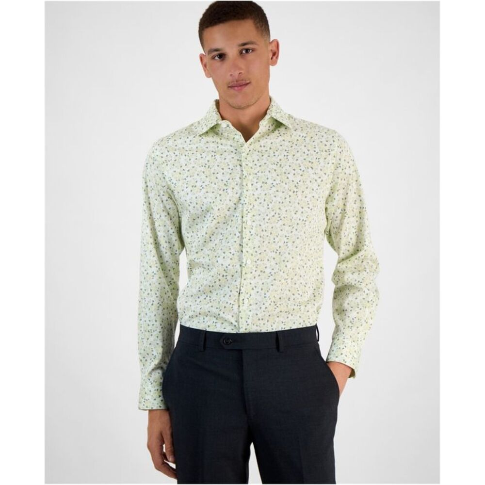 bar III Mens Slim Fit, Stretch Button Up Shirt, NWT